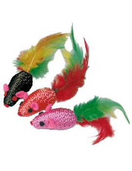 Souris avec plumes