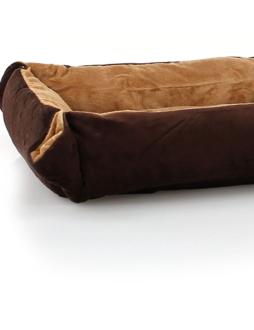 Lit doux pour chat Brun/beige
