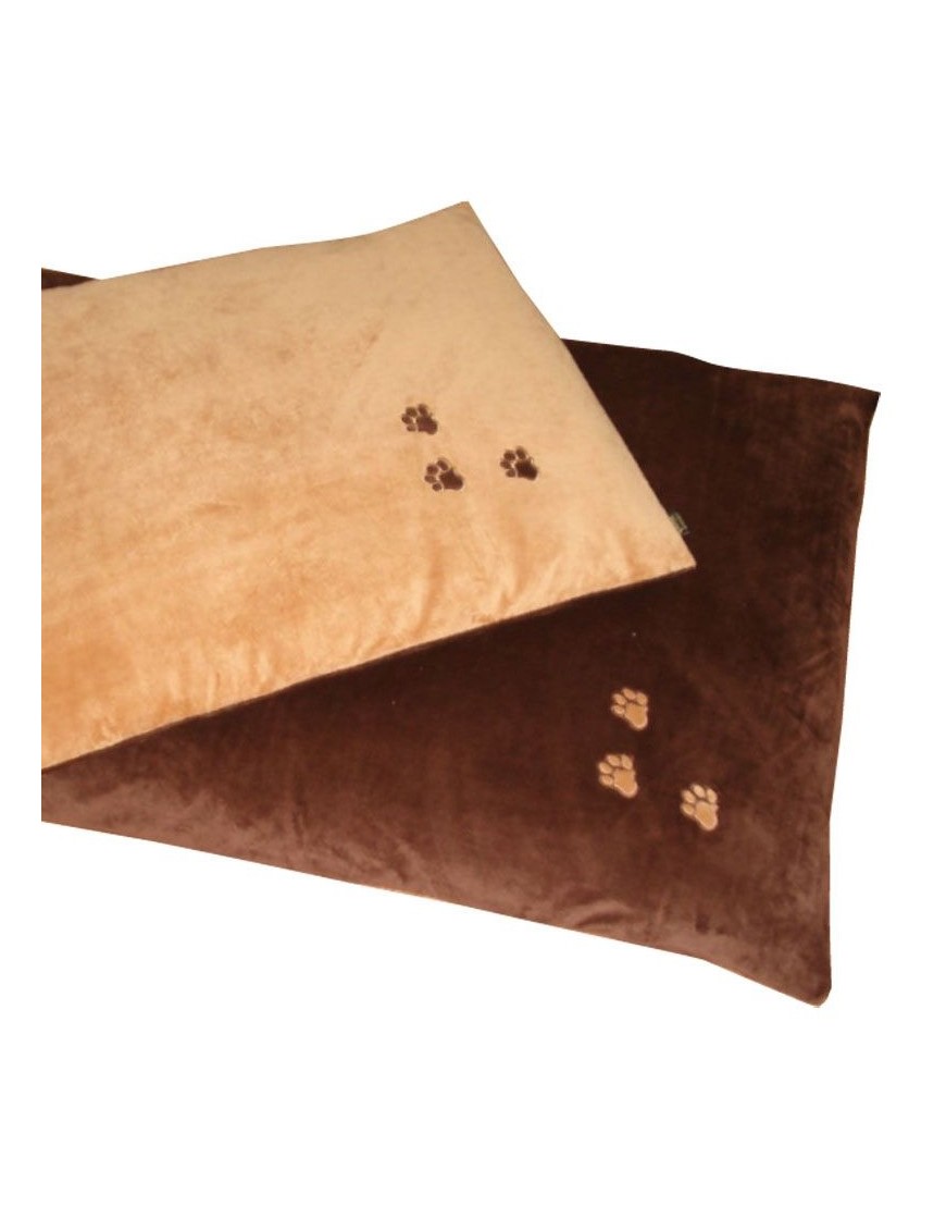 Duvet avec motifs pattes Brun/beige