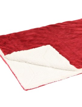 Couverture Rouge/blanc