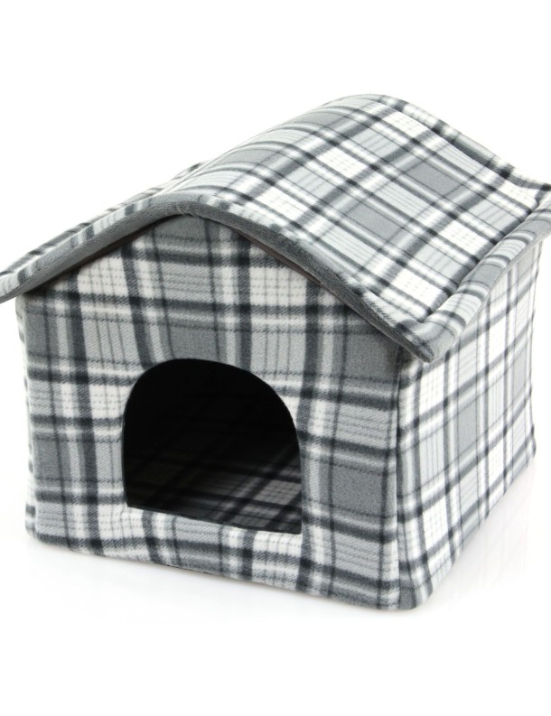 NIche Myhome Grise à carreaux