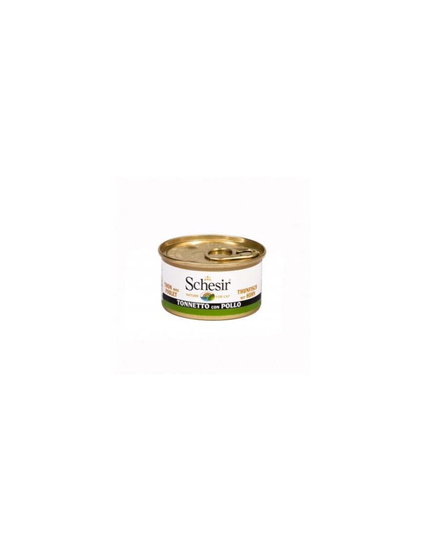 Schesir Boîte gelée Thon & poulet 85 g