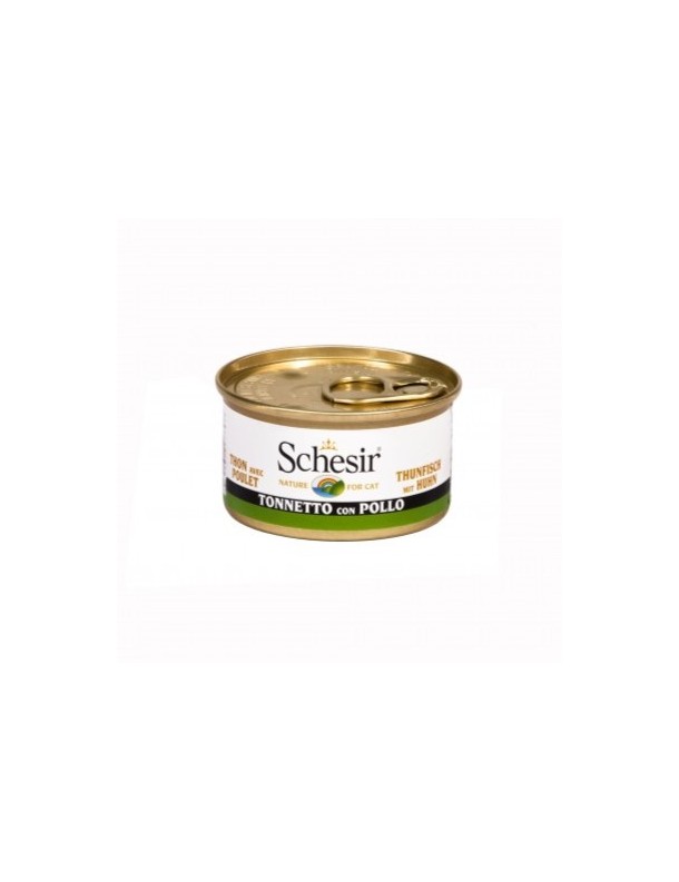Schesir Boîte gelée Thon & poulet 85 g