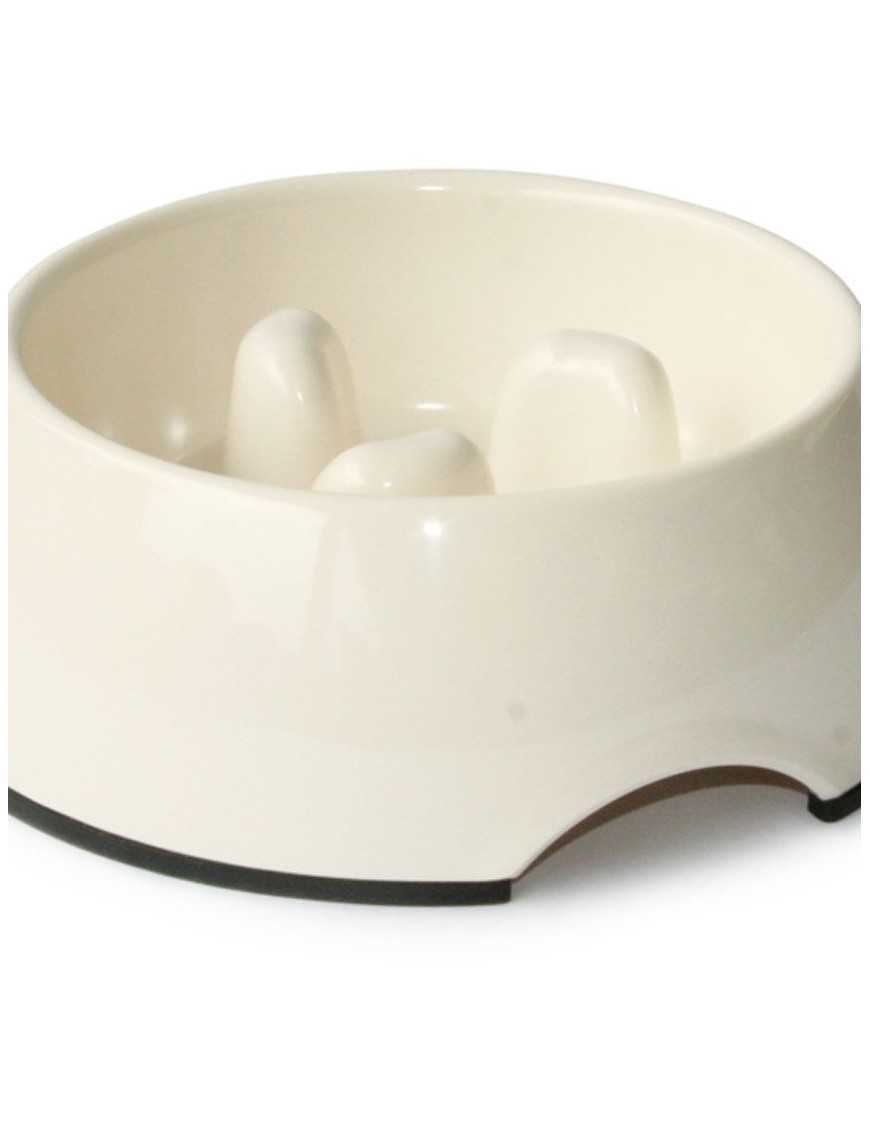 Gamelle anti-glouton Blanche