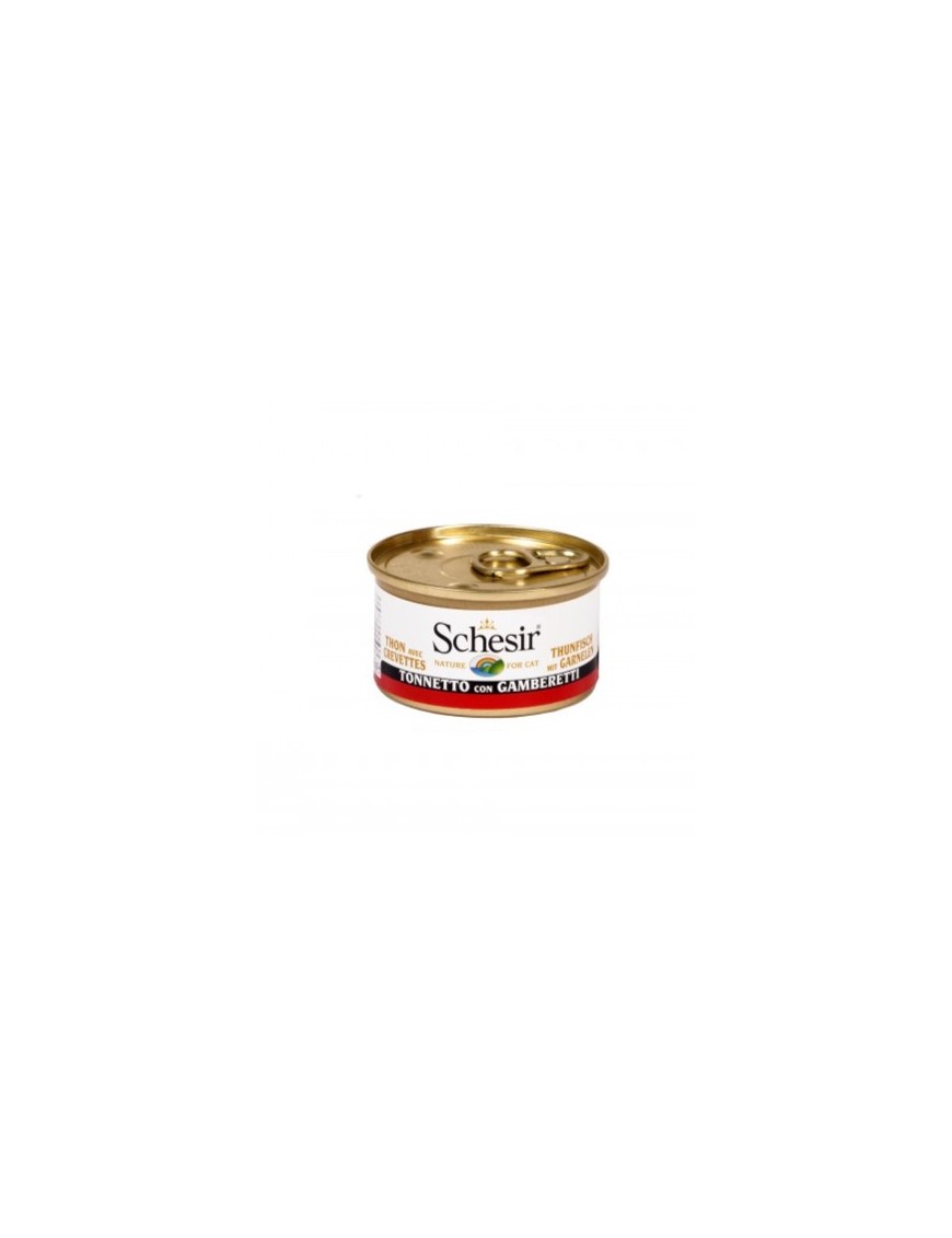 Schesir Boîte gelée Thon & crevettes 85 g