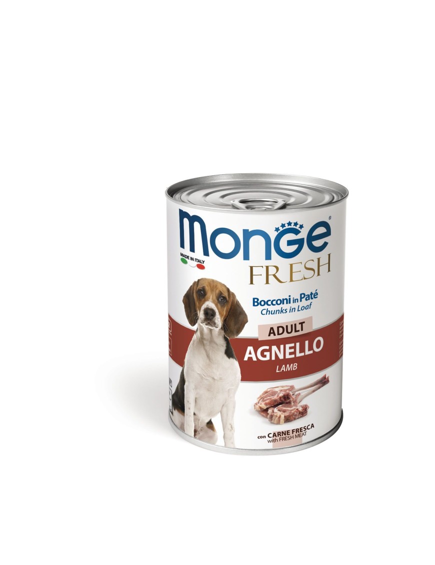 Monge FRESH morceaux en boîte Agneau 400 g