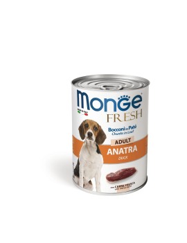 Monge FRESH morceaux en boîte Canard 400 g
