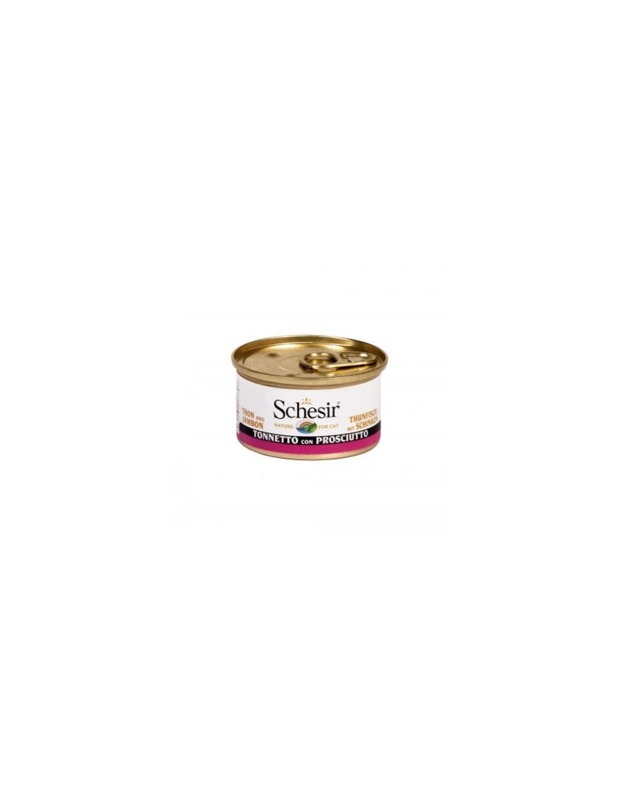 Schesir Boîte gelée Thon & jambon 85 g