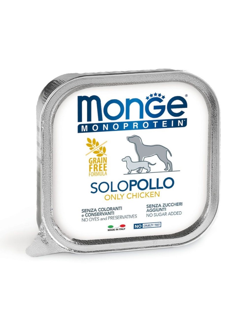 Monge GF pâté en barquette Poulet 150 g