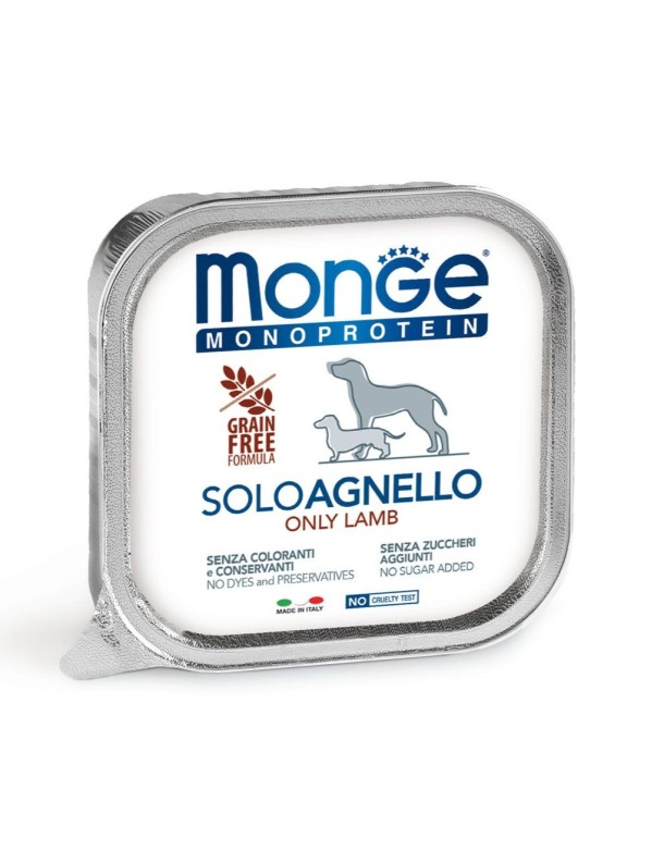 Monge GF pâté en barquette Agneau 150 g