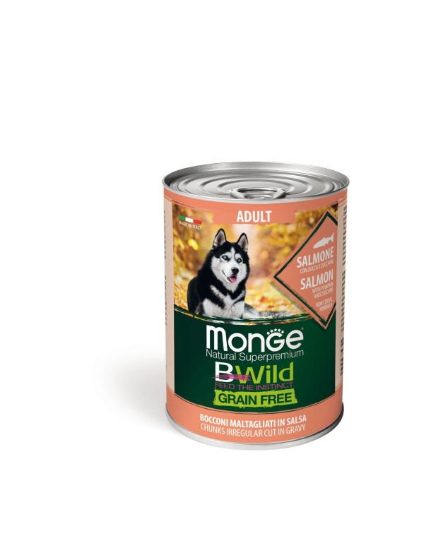 Monge BWild GF boîte Saumon 400 g