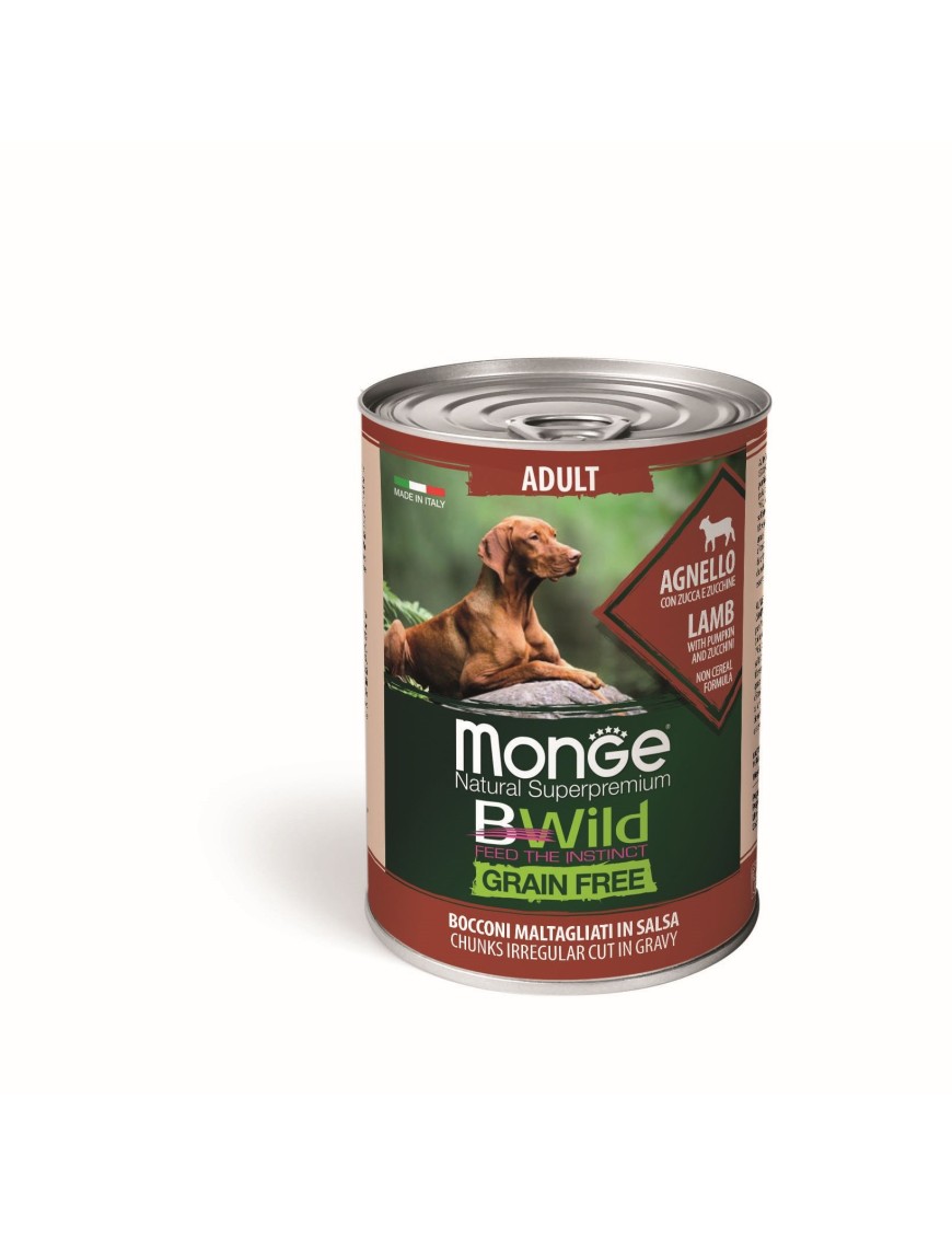 Monge BWild GF boîte Agneau 400 g