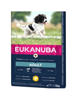 Eukanuba Adulte medium Poulet 12 kg