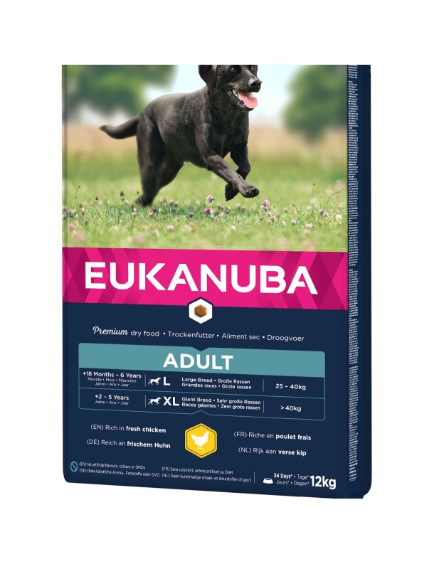 Eukanuba Adulte large Poulet 12 kg