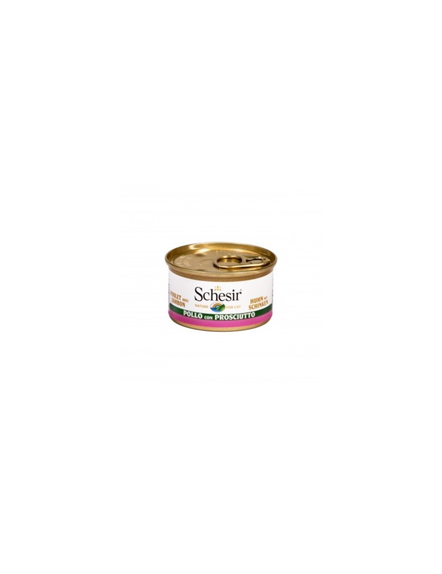 Schesir Boîte gelée Filet de poulet & jambon 70 g