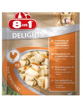 Delights Os à mâcher au poulet XS 252 g 21 pces