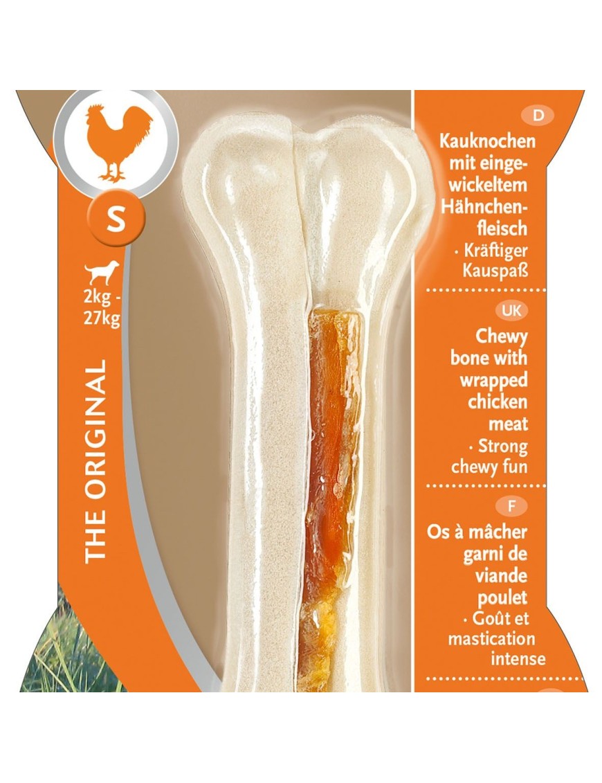 Delights Strong Os à mâcher au poulet S 55 g 1 pce