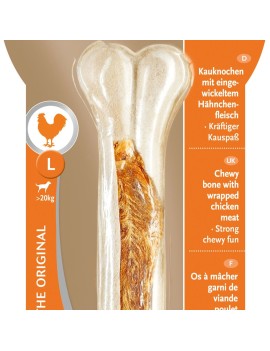 Delights Strong Os à mâcher au poulet L 130 g 1 pce