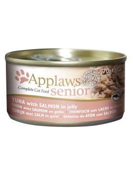Applaws Natural Cat Senior Thon avec saumon boîte 70 g