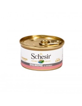 Schesir Boîte eau de cuisson Saumon au naturel 85 g
