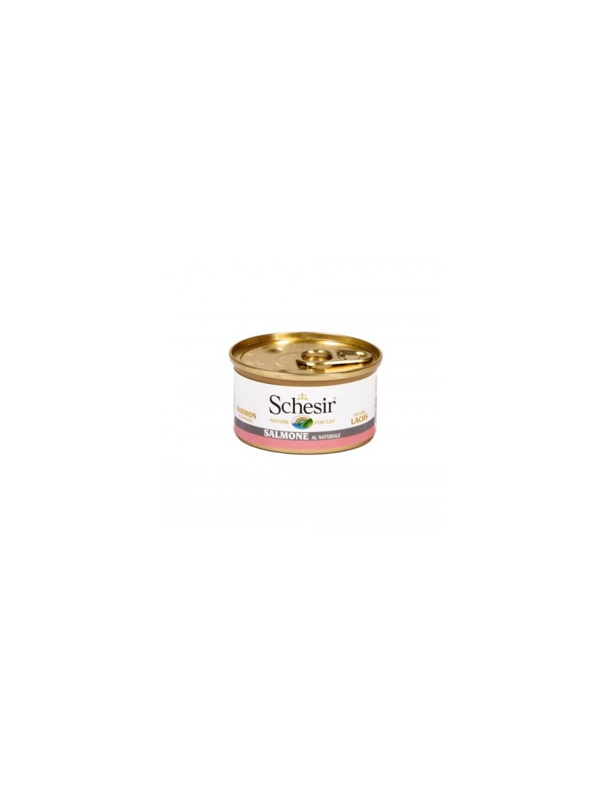 Schesir Boîte eau de cuisson Saumon au naturel 85 g