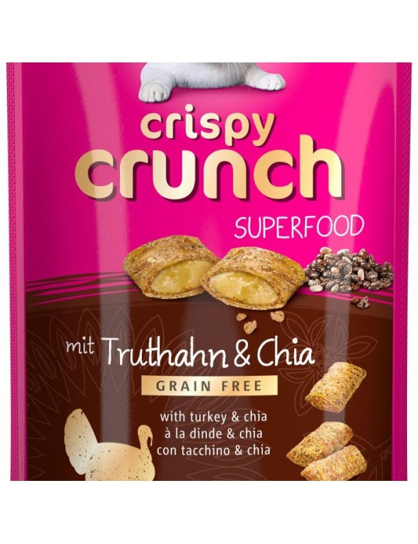 Crispy Crunch Dinde & chia 60 g