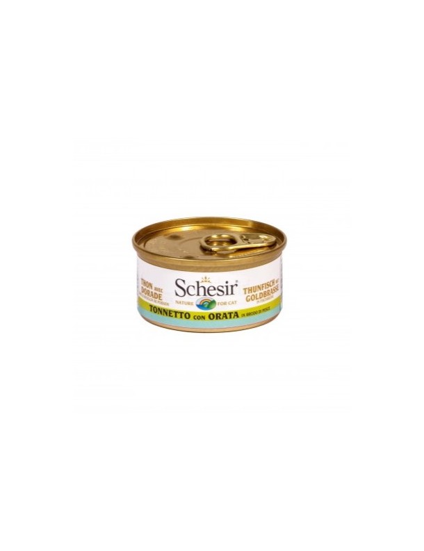 Schesir Boîte bouillon Thon & dorade rose 70 g