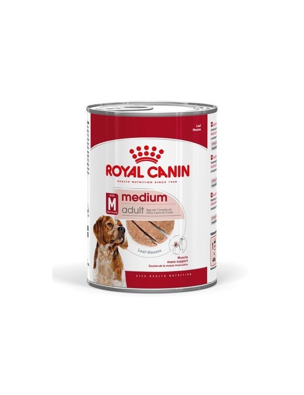 Royal Canin Medium Adulte boîte mousse 410 g
