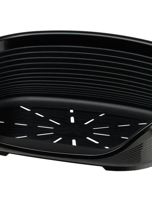 Corbeille plastique Noire Siesta Deluxe 4