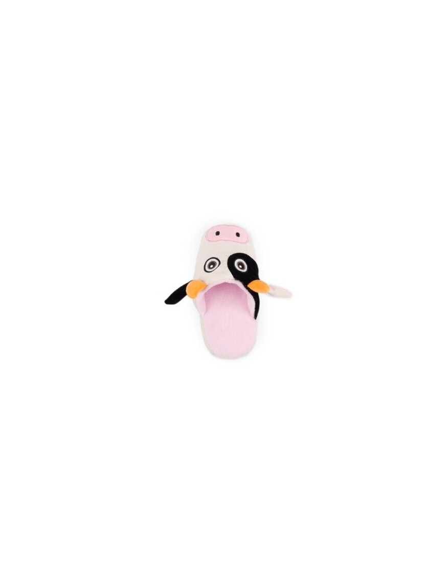 Chausson pantoufle vache