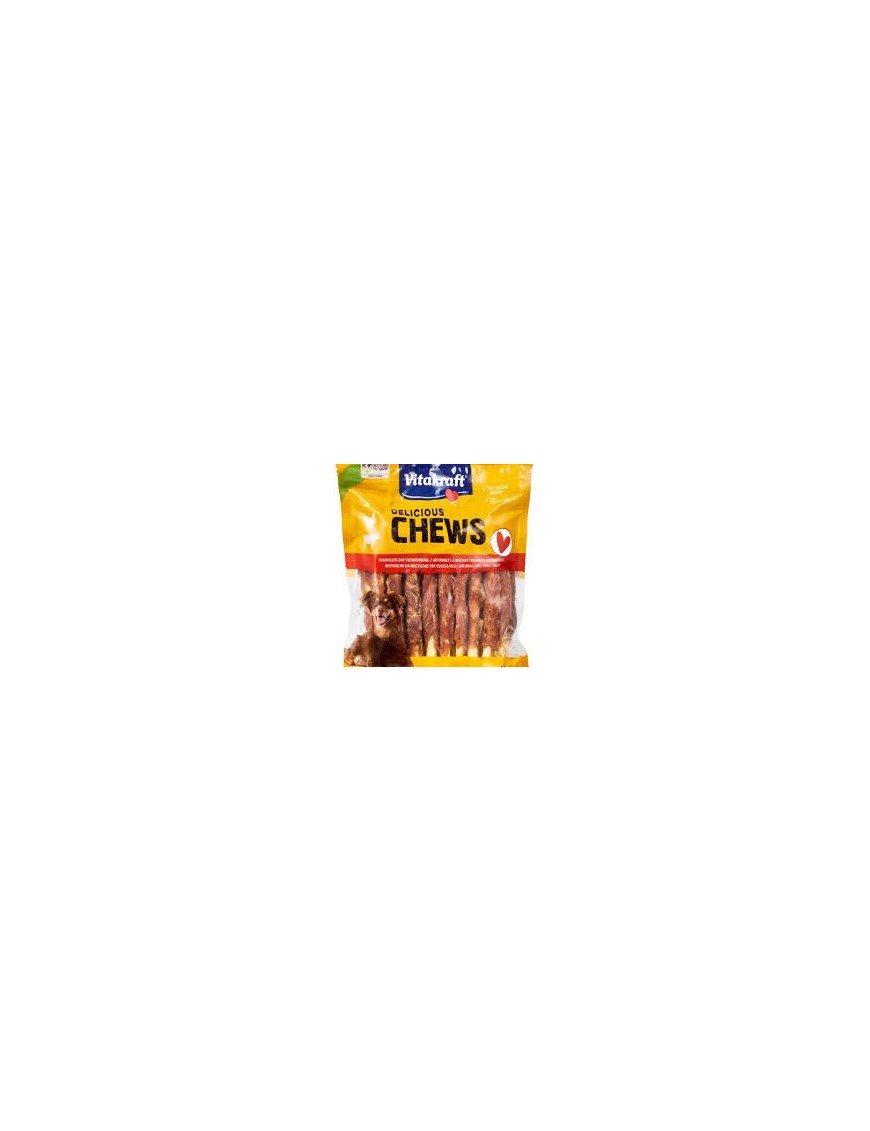 Delichews Os avec poulet 12 cm, 300 g, 25 pces