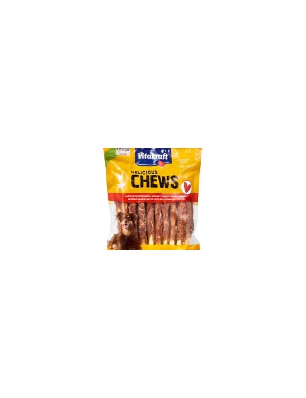 Delichews Os avec poulet 12 cm, 300 g, 25 pces