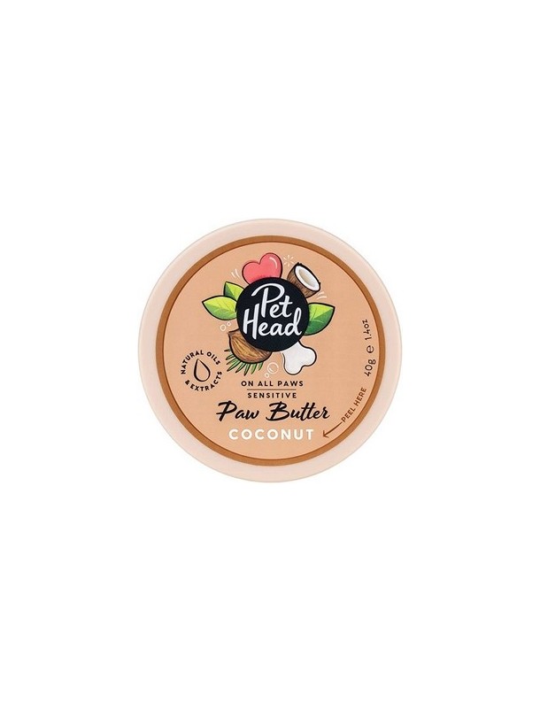 Pet Head Baume pattes et museau à la noix de coco 40 g
