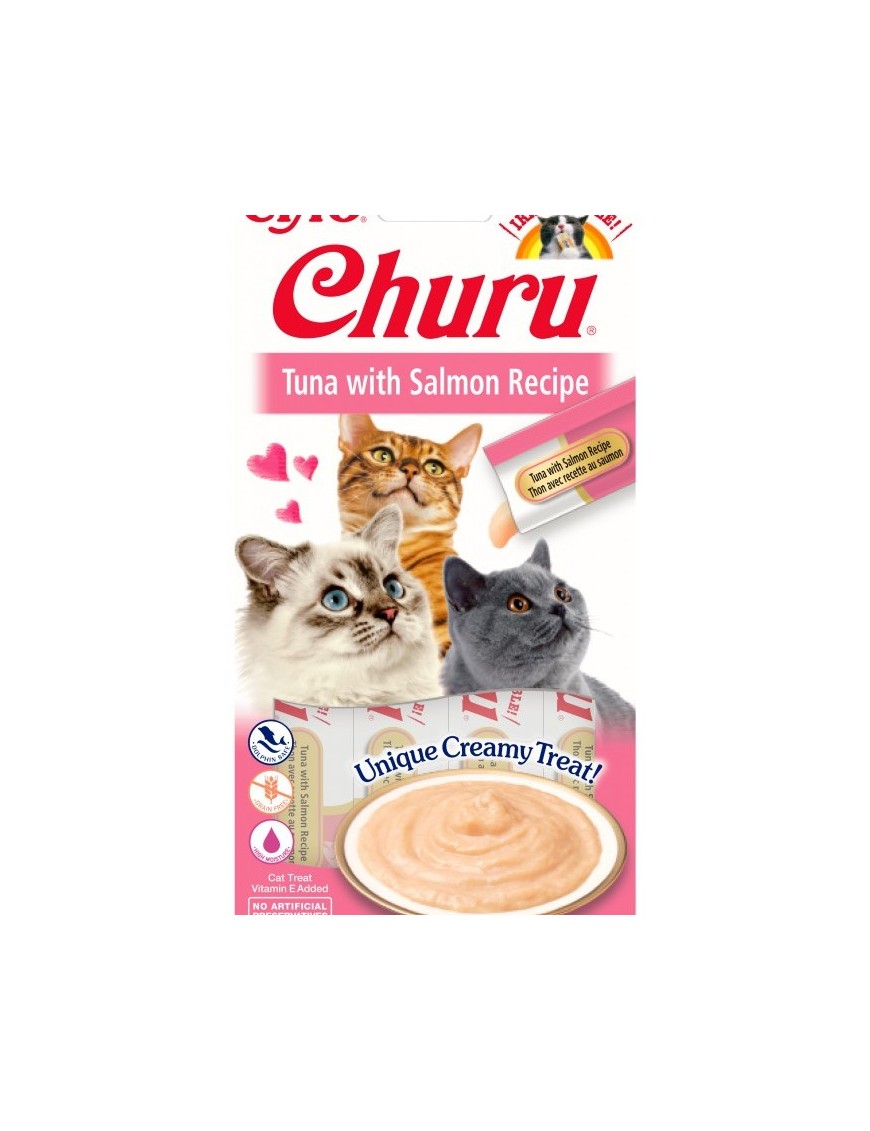 Churu purée Thon & saumon 4x14 g