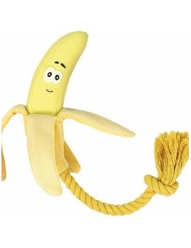 Banane en latex avec corde