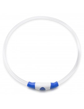 Collier lumineux bleu
