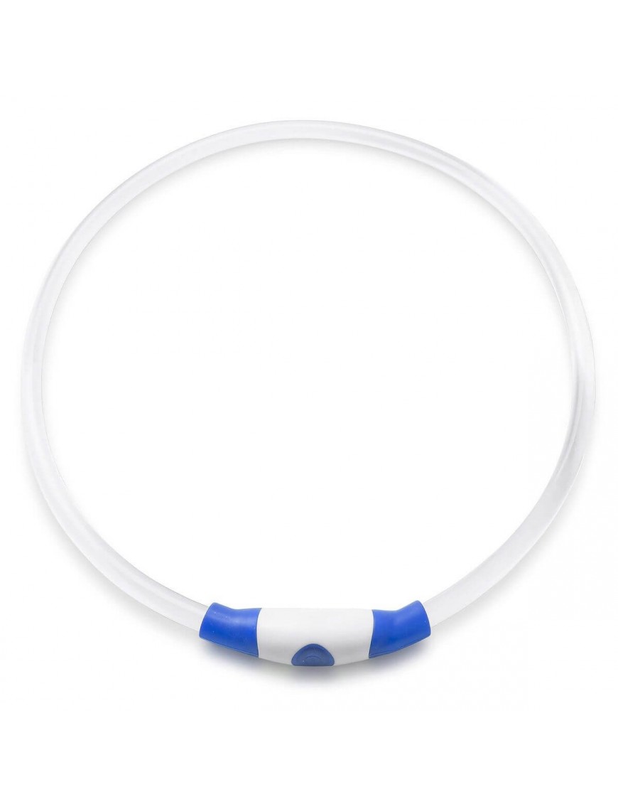 Collier lumineux bleu