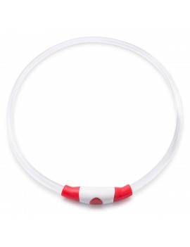 Collier lumineux rouge