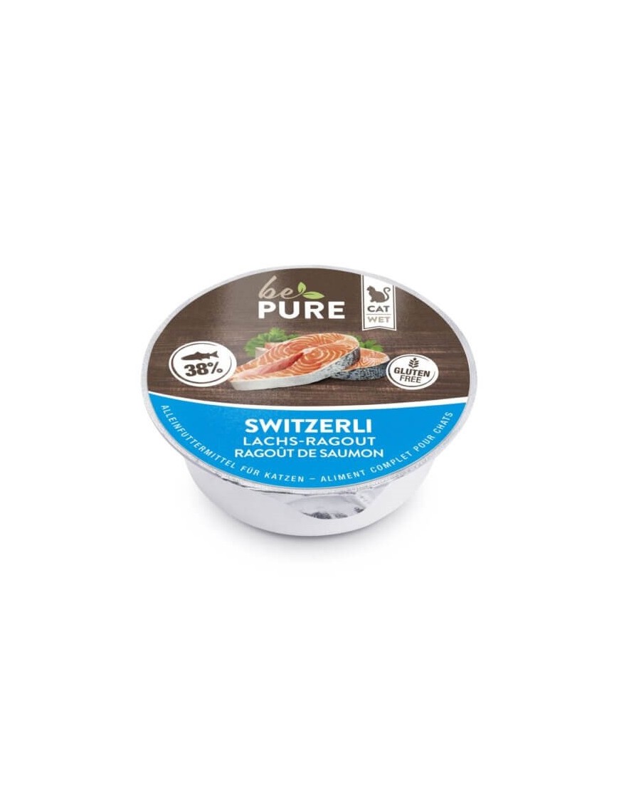 Be Pure Ragoût de saumon 85 g