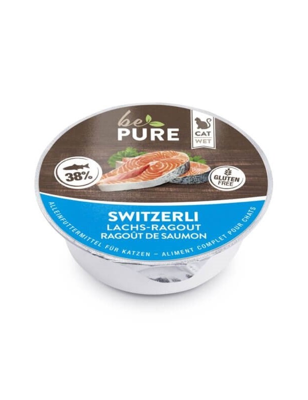 Be Pure Ragoût de saumon 85 g