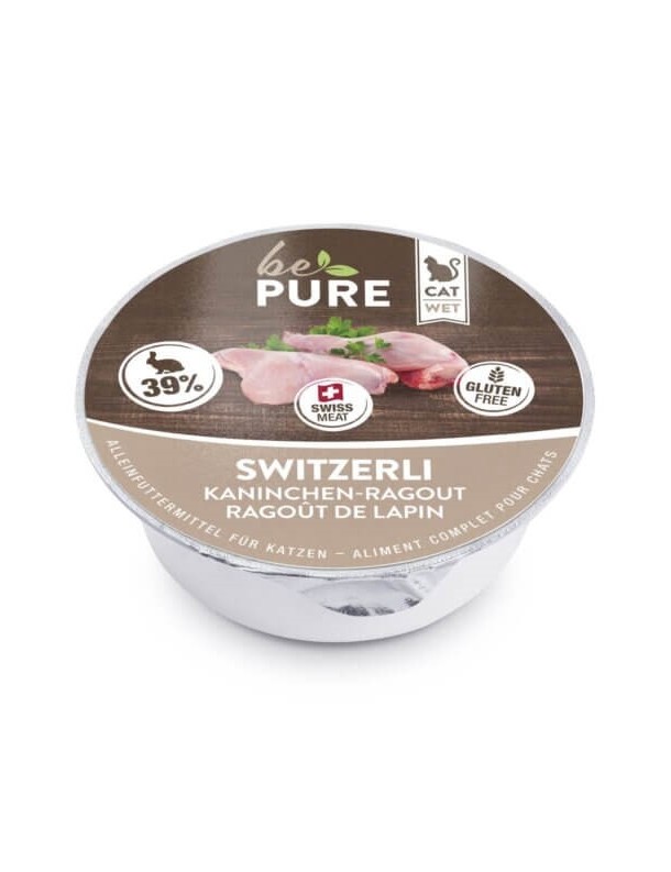 Be Pure Ragoût de lapin 85 g