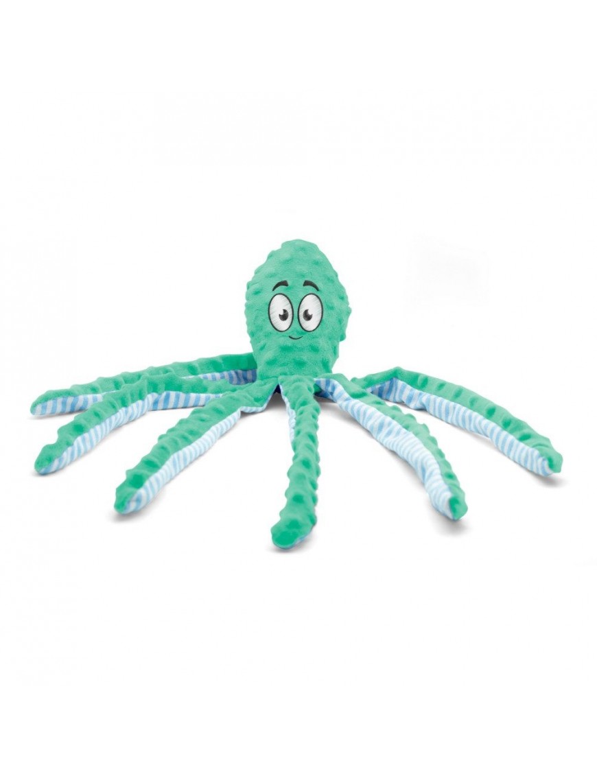 Peluche pieuvre verte