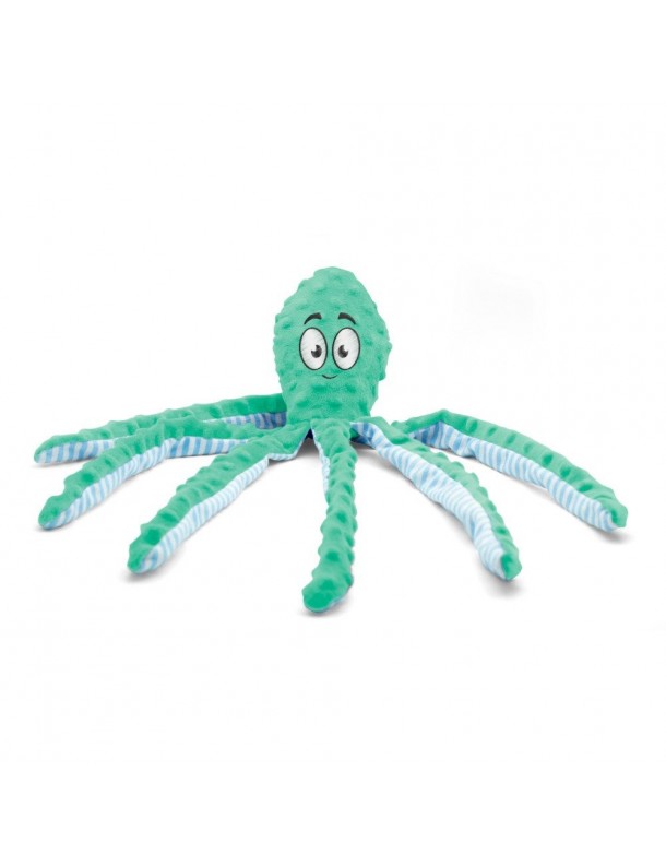 Peluche pieuvre verte