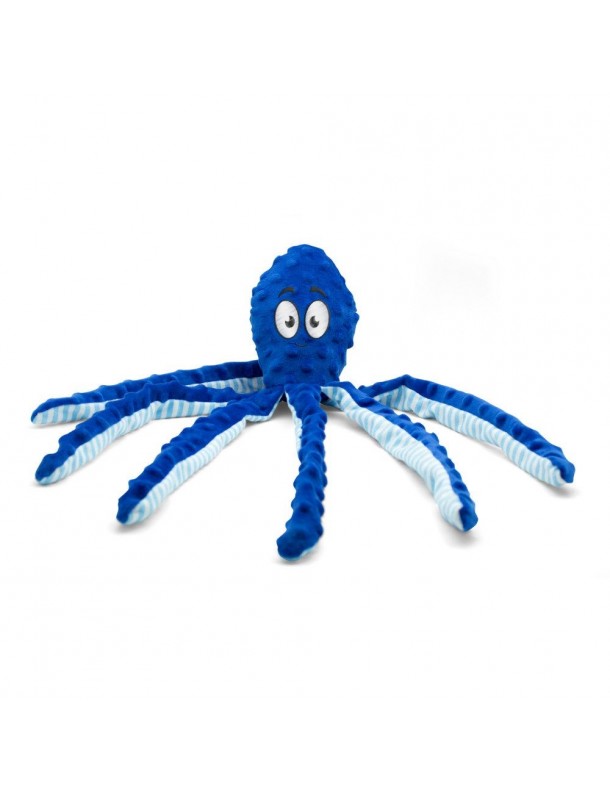 Peluche pieuvre bleue