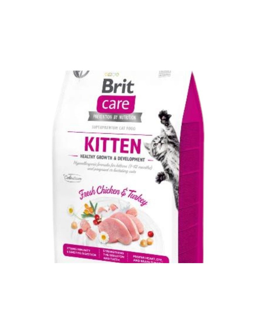 Brit Care Chats Kitten Poulet&dinde