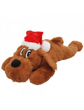 Chien peluche Schlappi de Noël