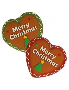 Coeur de Noël 1 pce