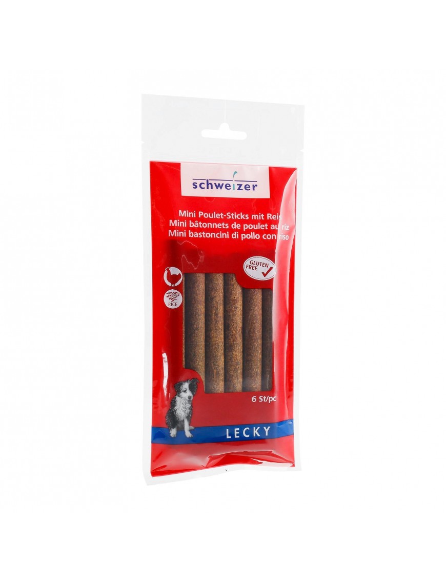 Mini bâtonnets de poulet au riz, 1x6 pces