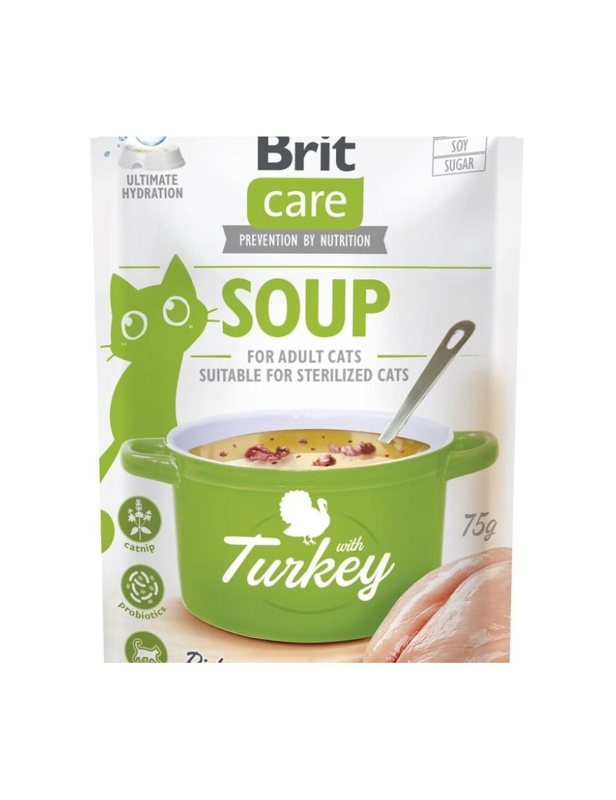 Brit Care Chats Soupe avec dinde 75 g