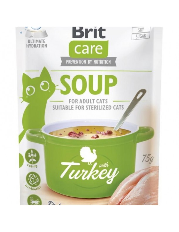 Brit Care Chats Soupe avec dinde 75 g